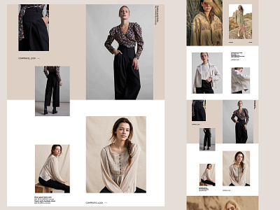 Fashion ecommerce landing page