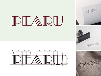 Pearu - logo design for handmade vegan shoes brand barcelona brand design brand identity branding creative direction debossing grid handmade handmade shoes identity design logo logo design logotype retro shoemaker typography vegan leather vegan leather shoes vegan shoes visual identity