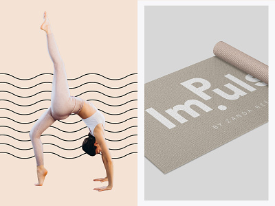 ImPulse - brand identity design brand identity branding creative direction energy exercise fitness fitness brand graphic design gym health identity movement patterns personal coach personal trainer visual identity wellness workout yoga