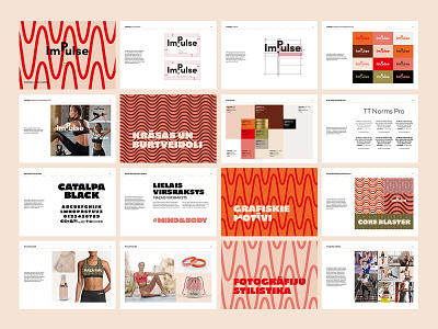 ImPulse - brand identity design brand book brand guide brand guidelines brand identity branding creative direction exercise fitness fitness brand graphic design gym health identity logo pattern personal coach personal trainer visual identity wellness workout
