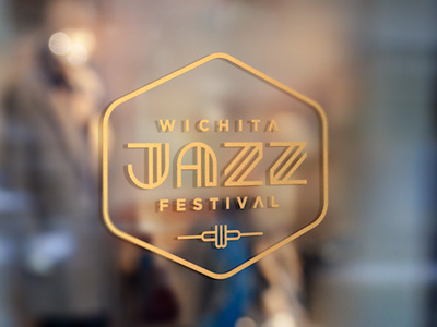 Wichita Jazz Festival logo festival jazz logo