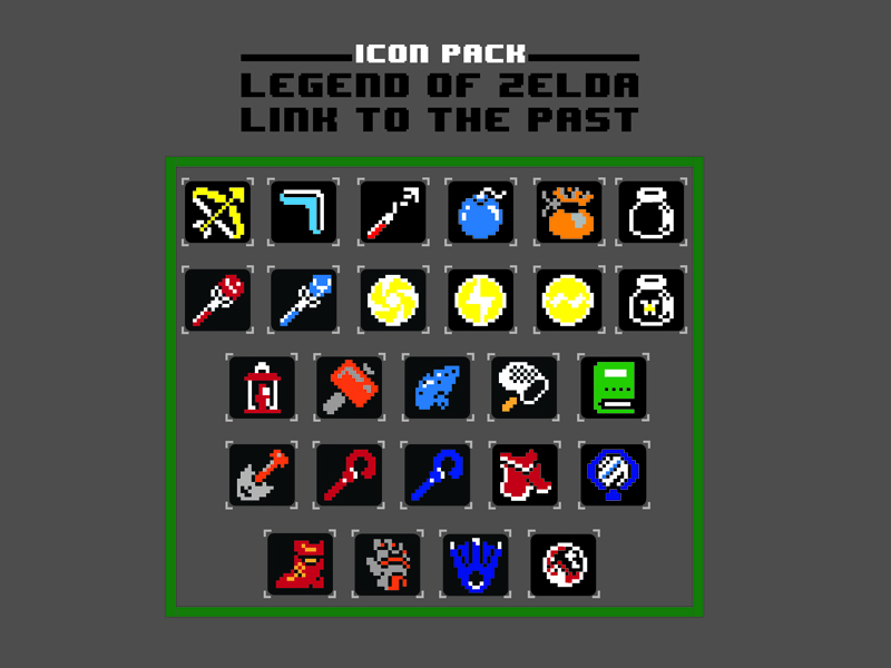 Link to the Past - Link & Zelda · Rusted Icon Designs · Online Store  Powered by Storenvy