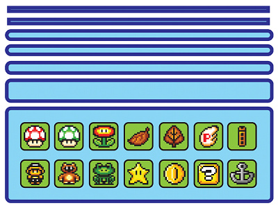 Super Mario Bros 3 Icon Pack