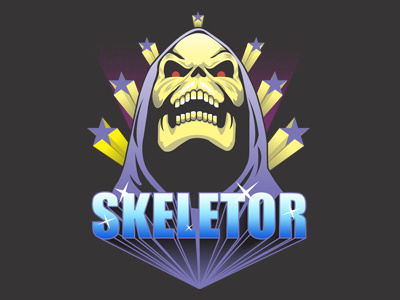 Skeletor vector