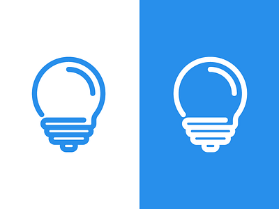 Ahliku Logo Project adobe illustrator blue bulb color dribbble flatdesign inspiration logo simple stroke typography vector