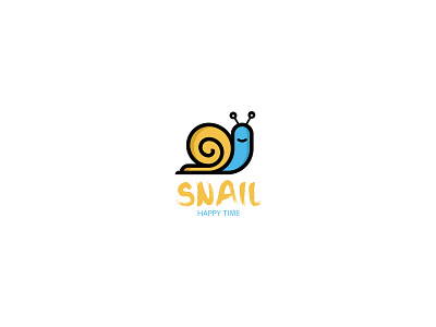 Daily_LOGO_Snail design illustration logo logo design