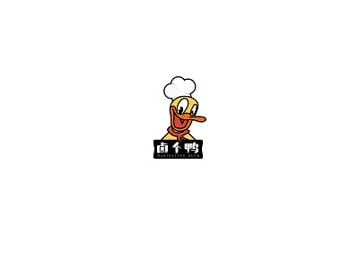 Daily_LOGO_ 卤个鸭（卤味食品） design illustration logo logo design