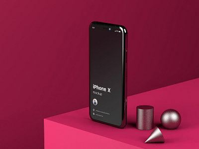 Abstract iPhoneX Mockup branding device mockup iphone iphone mockup mockup mockup psd mockup template psd mockup user interface