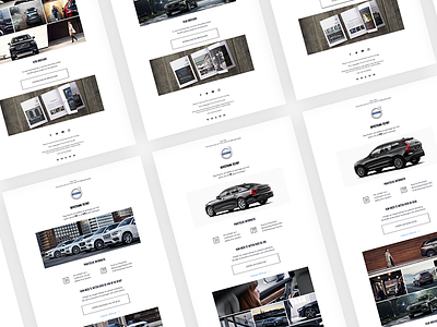 VolvoCars Mailing cars mailing ui ux volvo web webdesign website