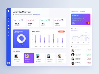 Vendor Dashboard