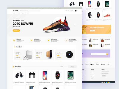 E-Commerce - Landing Page