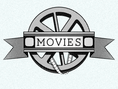 Movies WIP film meh movies retro roll slab serif
