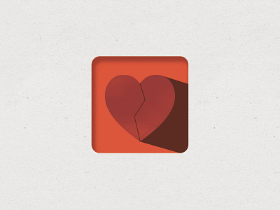 Nehemiah Study church branding heart heart illustration heart logo heart symbol icon paper texture red symbol texture