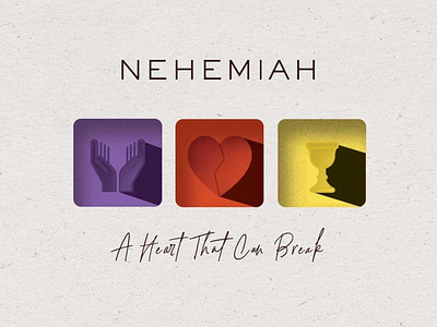 Nehemiah bible study church design church logo church media graphic design church icons