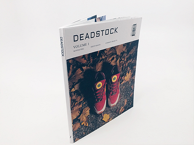 Deadstock Magazine: Volume 1 clean graphic design layout magazine minimal new balance publication sneakers