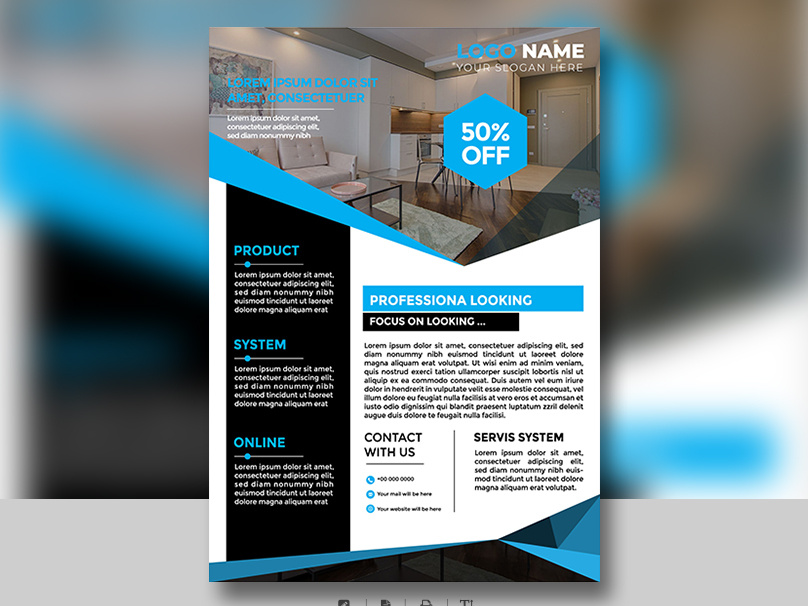 Corporate Flyer Design by IMRAN SHEIKH on Dribbble