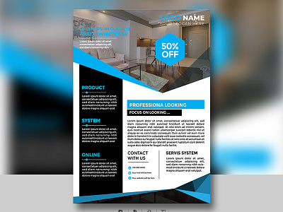 Corporate Flyer Design abstract abstract design background brand identity business company corporate design flyer flyer template logo maker print ready flyer template templates