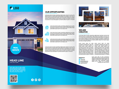 Corporate Trifold Brochure Design advertising brochure brochure trifold business clean company corporate brochure design financial letter corporate media modern branding professional red marketing style trifold brochure