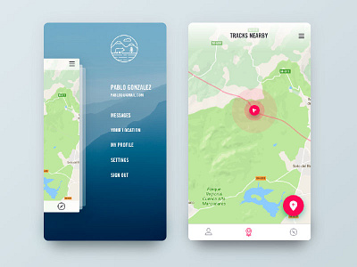 Sierra Trecking App app appdesign travel trekking ui uidesign userinterface ux uxdesign