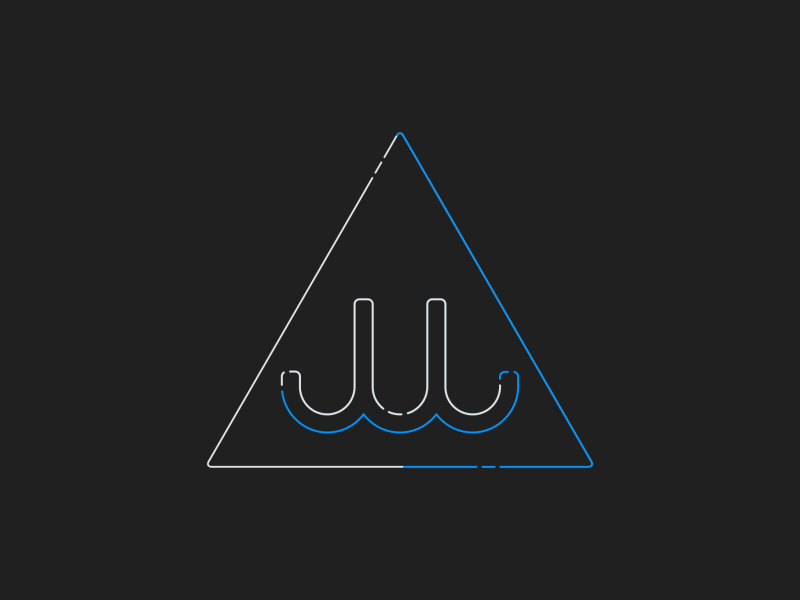 J W Logo - Loop after effects gif logo loop shape layers