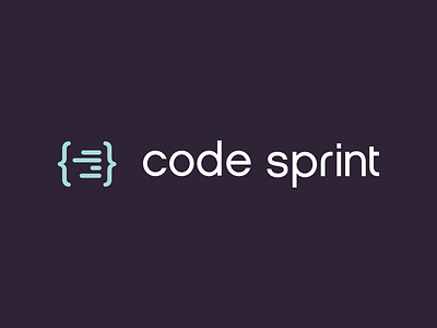 Code Sprint branding code sprint coding drupal identity design logo moldcamp