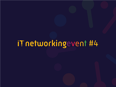 It Networking Event branding colors event it logo networking
