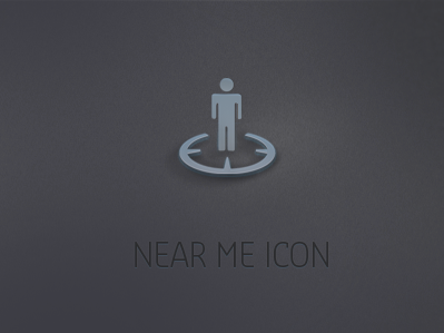 Near Me Location Icon current location icon interface iphone mobile