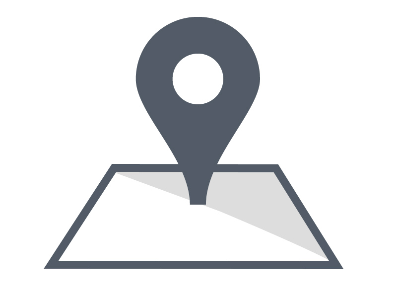 Simple location icon by Daniel Jimenez - Dribbble