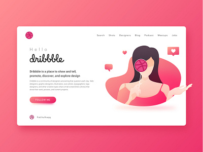 Hello Dribbble