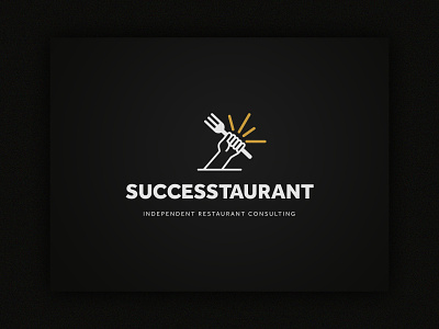 Successtaurant Branding branding consultant food icon logo minimal restaurant restaurant logo success