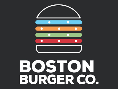 Boston Burger Company Rebrand boston boston burger company branding burger logo logotype rebrand restaurant