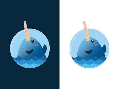 Narwhal Part 2 character illustration narwhal whale