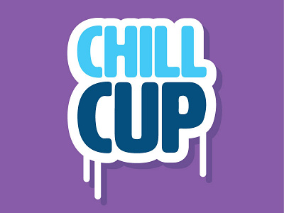 Chill Cup Branding branding chill frozen logo packaging design