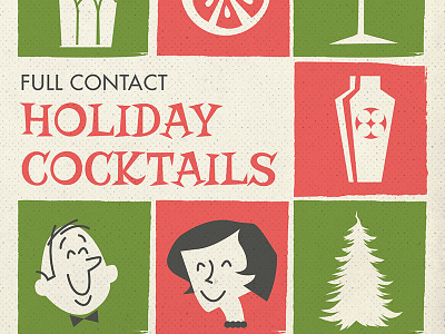 Holiday Cocktail Cookbook Cover
