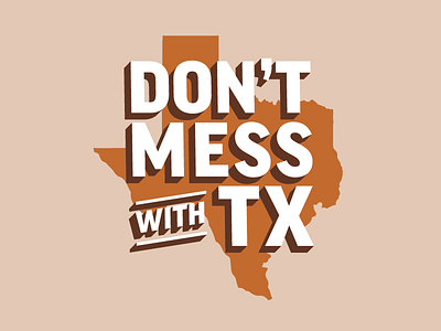 Texas, Baby icon poster texas typogaphy