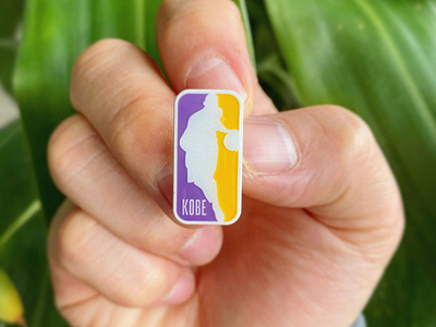 Kobe Bryant Tribute Pin