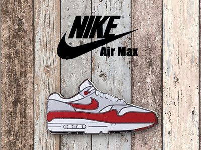 Airmax 1s | Airmax Day accessories airmax airmaxday enamel pin enamelpin lapel pin product design shoe