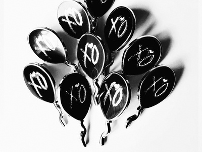XO Balloon Pins balloon enamel pin enamel pins illustrator lapel pins product design starboy the weeknd xo
