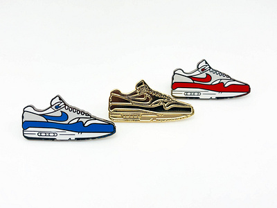 Airmax 1 Shoe Pin by Ung on Dribbble