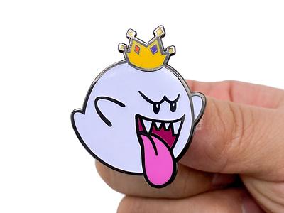 King Boo Glow In The Dark Pin