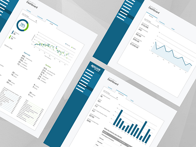 Merchant Dashboard charts dashboard data infographics responsive