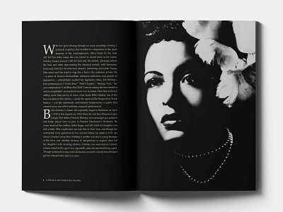 A Tribute to the Greatest Vocalists of Jazz booklet design graphic design jazz minimal design print