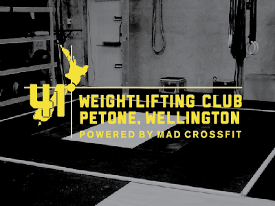 41º Weightlifting Club branding club crossfit gym logo new zealand weightlifting wellington
