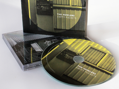 The Howlers Album Art album art direction band cd disc grunge music packaging photography