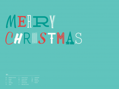 Free Fonts Christmas Desktop