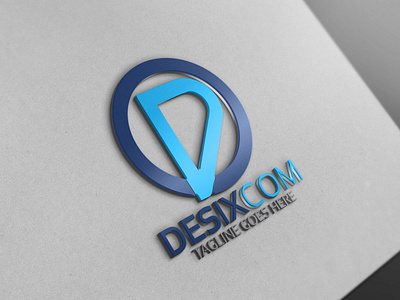 D Letter Logo 3d logo abstract app apps blue colorful company corporate creative d d icon d letter department logo dog dragon green house infinity letter mark