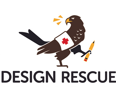 Design Rescue graphic design illustration logo