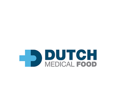 Dutch Medical Food graphic design illustration logo