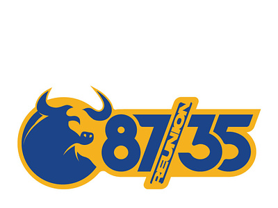 ETHS 35th Reunion graphic design illustration logo