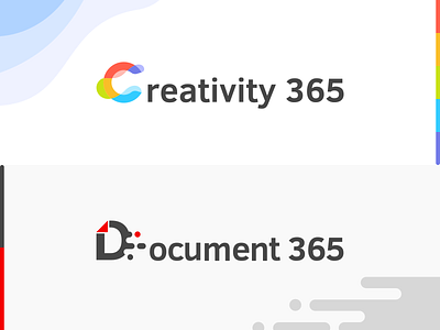 C&D Logo design for Creative Store 365 branding creative design document icon logo motif store store app